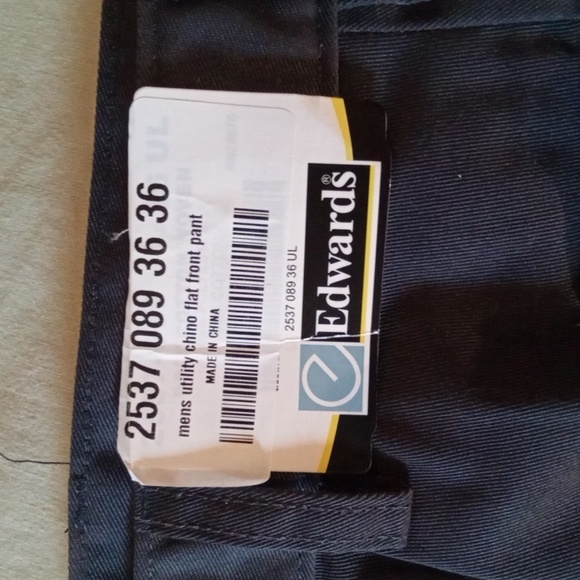 Mens Utility Chino Pants 36 x 36 - Picture 2 of 4